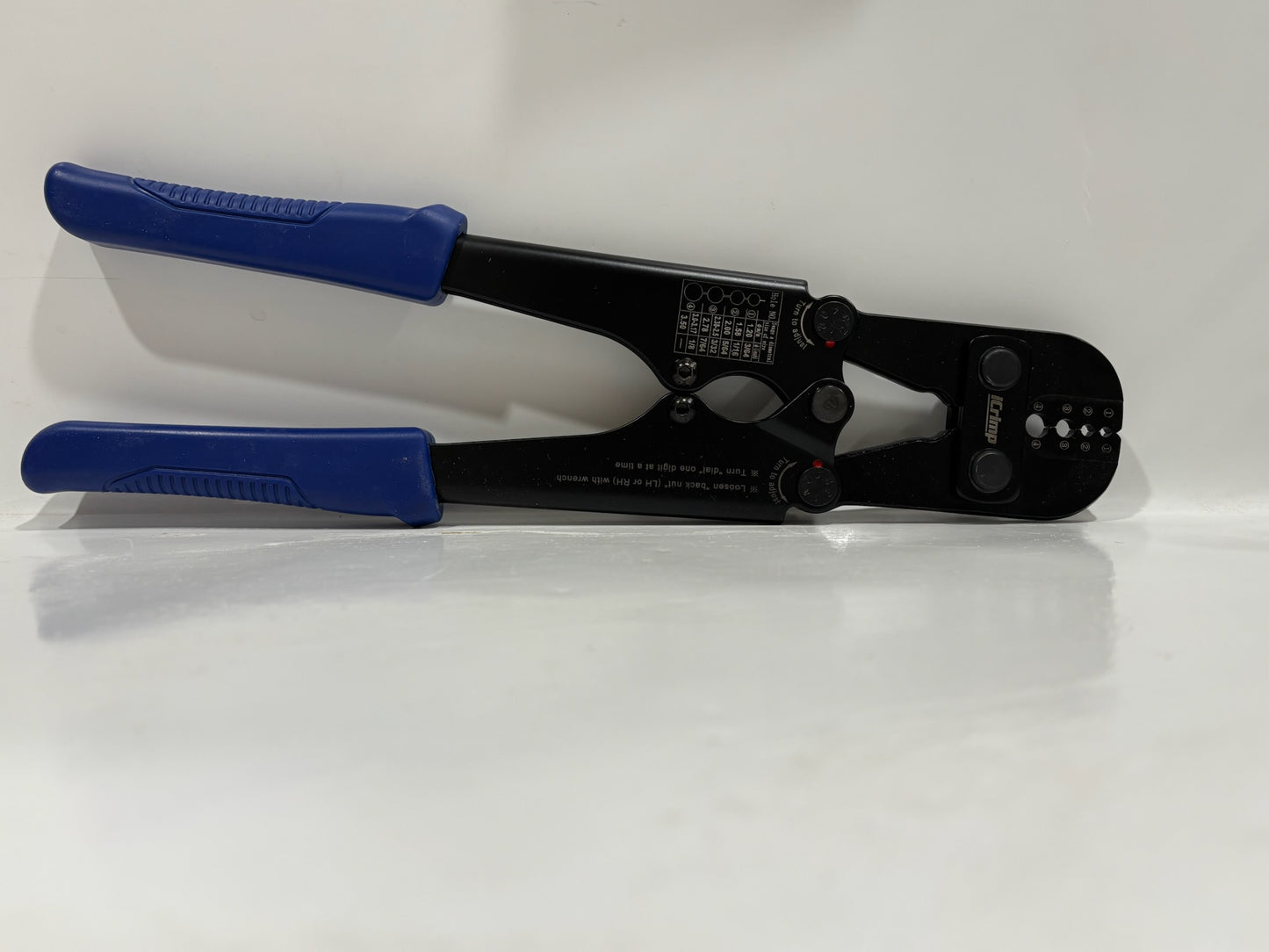 ICRIMP IWS-1608M Wire Rope Crimping Tool for 1/16" to 1/8" Sleeves