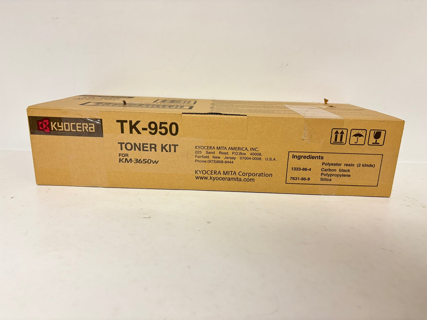 New OEM Kyocera KM-3650W Black Toner Cartridge TK-950, TK950, 1T05H60U20