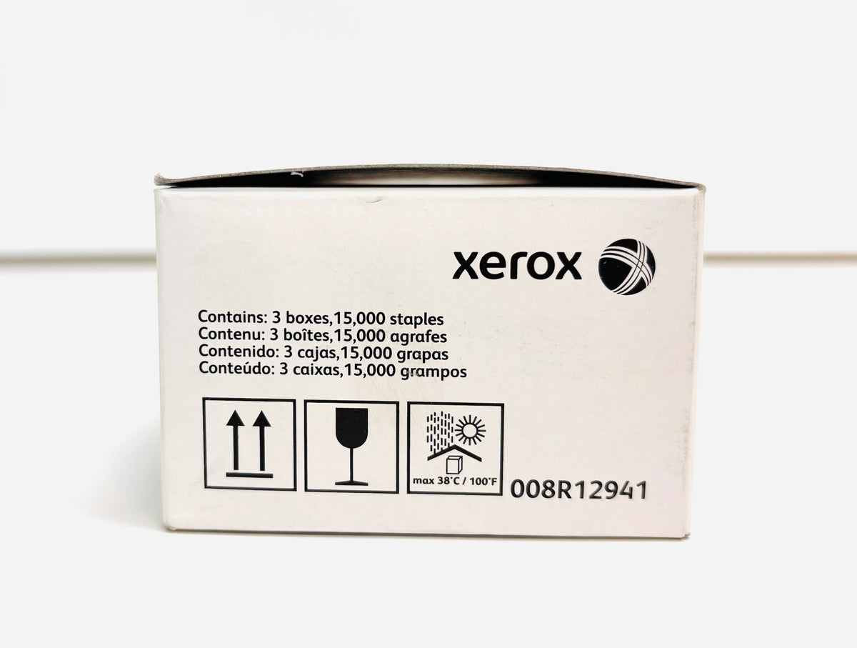 Genuine Xerox B8045 B8055 Refill Staple Cartridge - Box of 3, 008R12941
