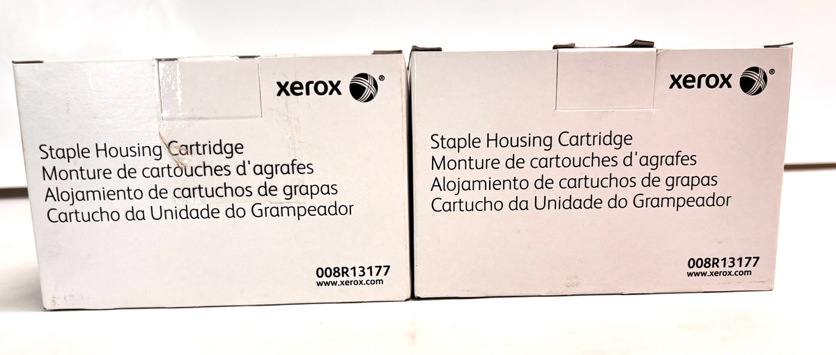2 Genuine Xerox C60, C70, B8145, C8170 Staple Housing Cartridges 008R13177