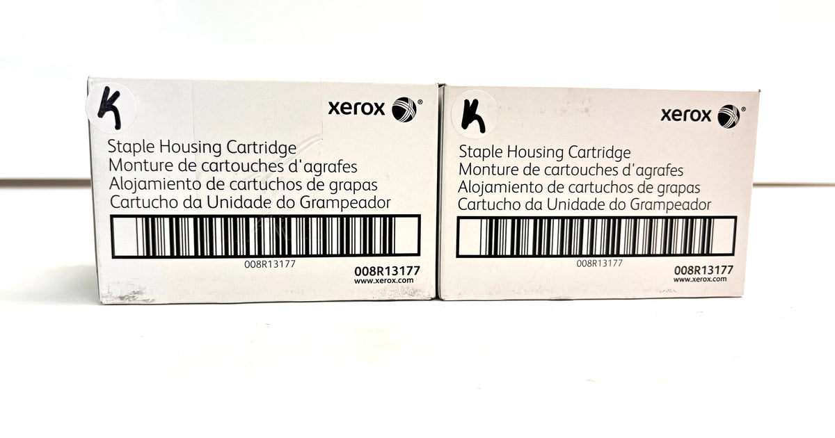 2 Genuine Xerox C60, C70, B8145, C8170 Staple Housing Cartridges 008R13177