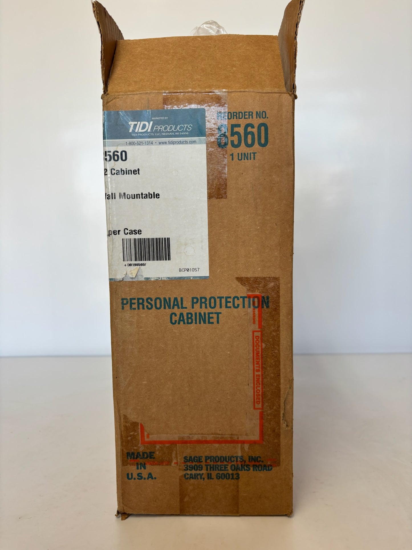 New Sage Products Inc. 8560 Wall Mountable - Personal Protection Cabinet