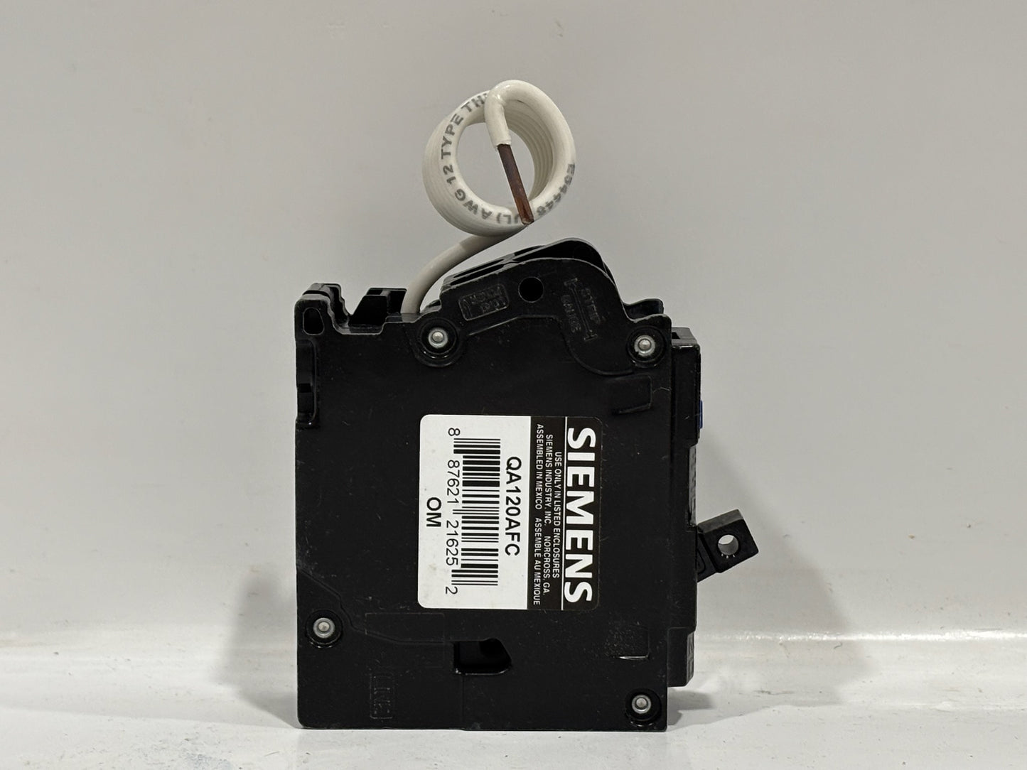 7 PK Siemens QA120AFC 20A Single-Pole Arc Fault Circuit Interrupter Breaker