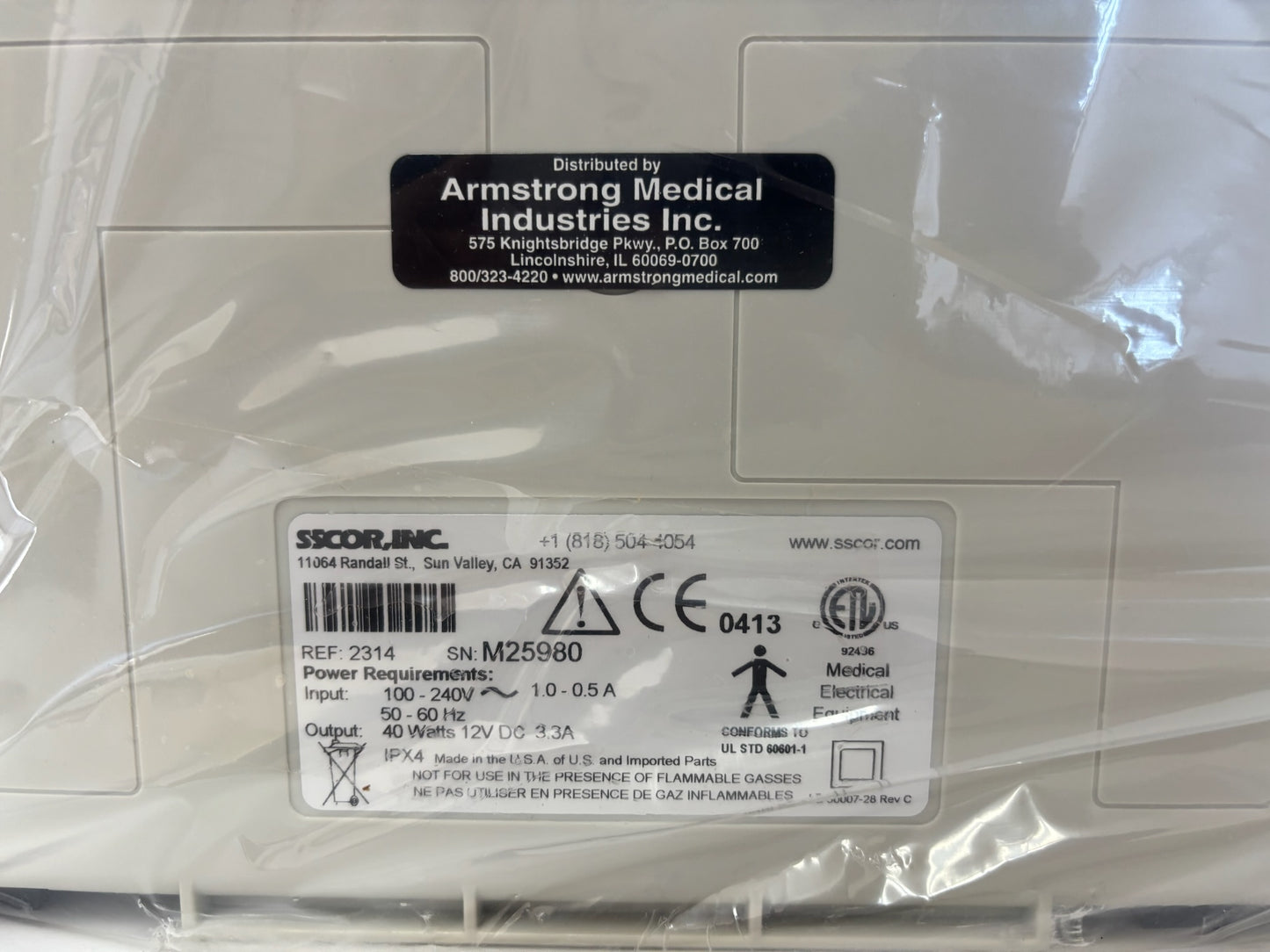 New S-Scort 2314 Duet Suction Portable, Dependable Hospital Aspirator