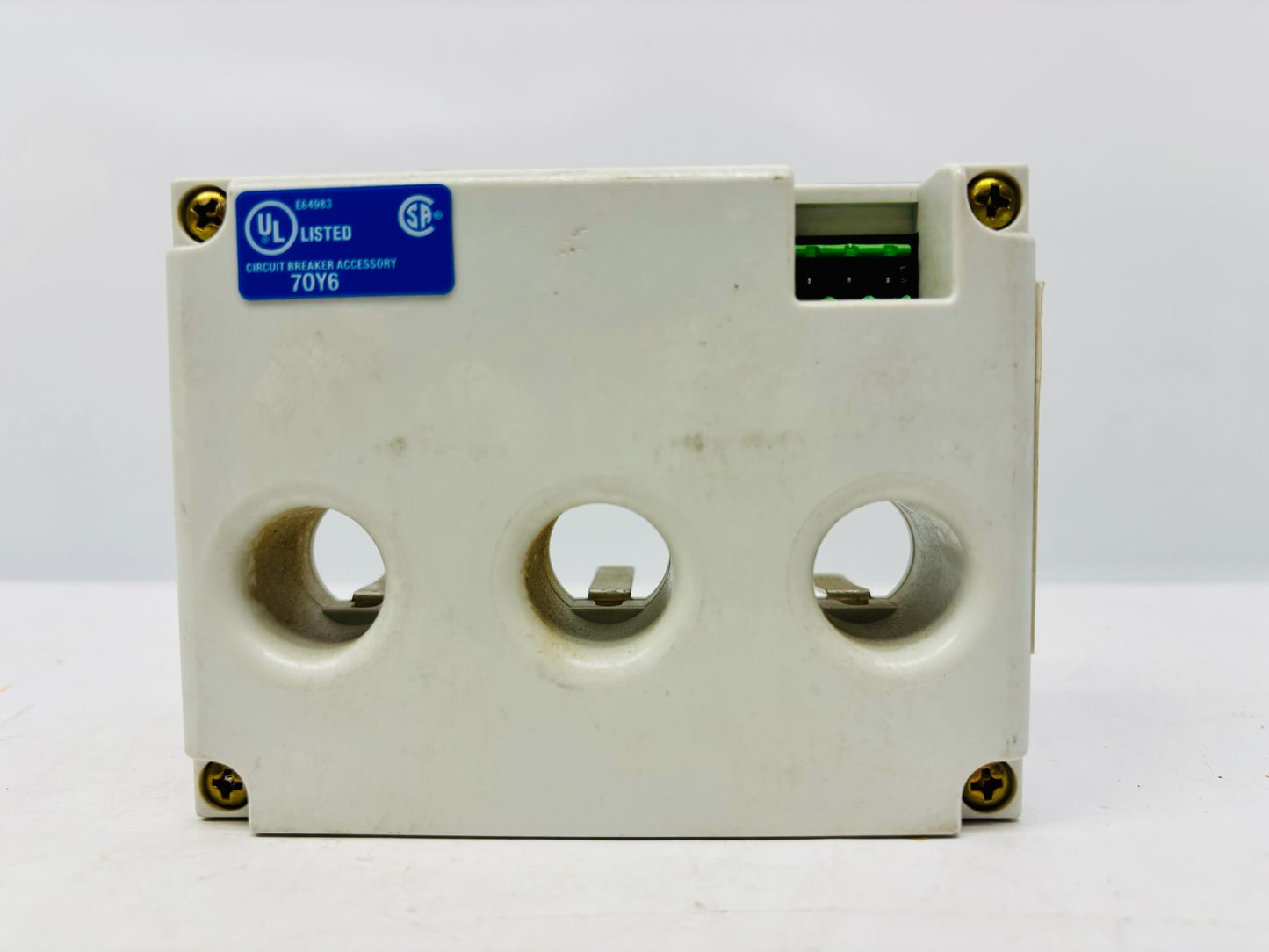 Eaton Cutler-Hammer 4D13101G13 Three-Phase Circuit Breaker (missing small piece)