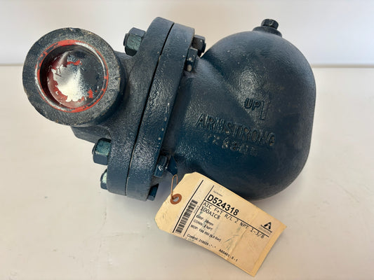 New Armstrong D524318 AIC Series F&T Steam Trap 2" NPT, 100 psi