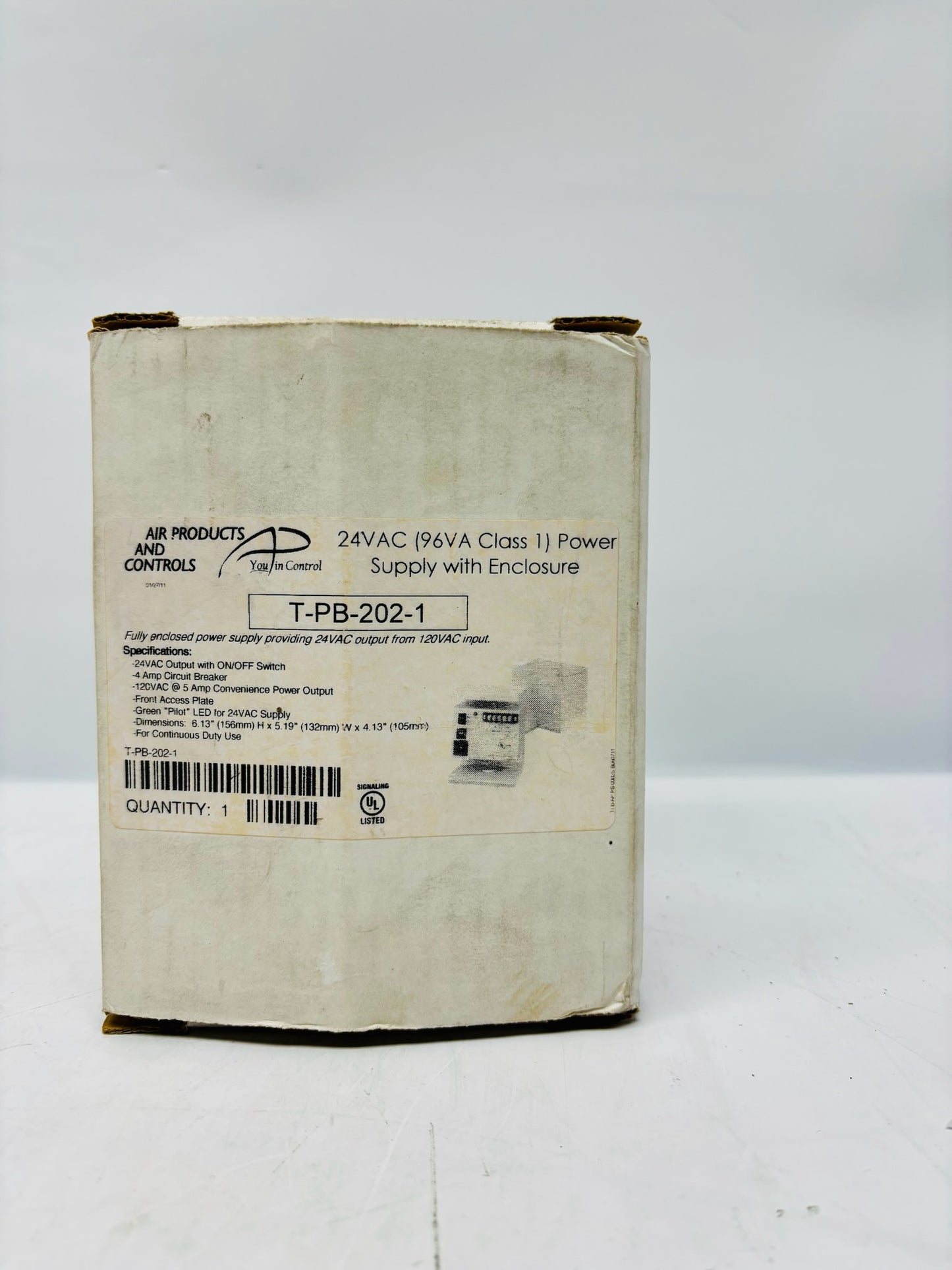 Air Products and Controls T-PB-202-1 Pressure Booster Regulator