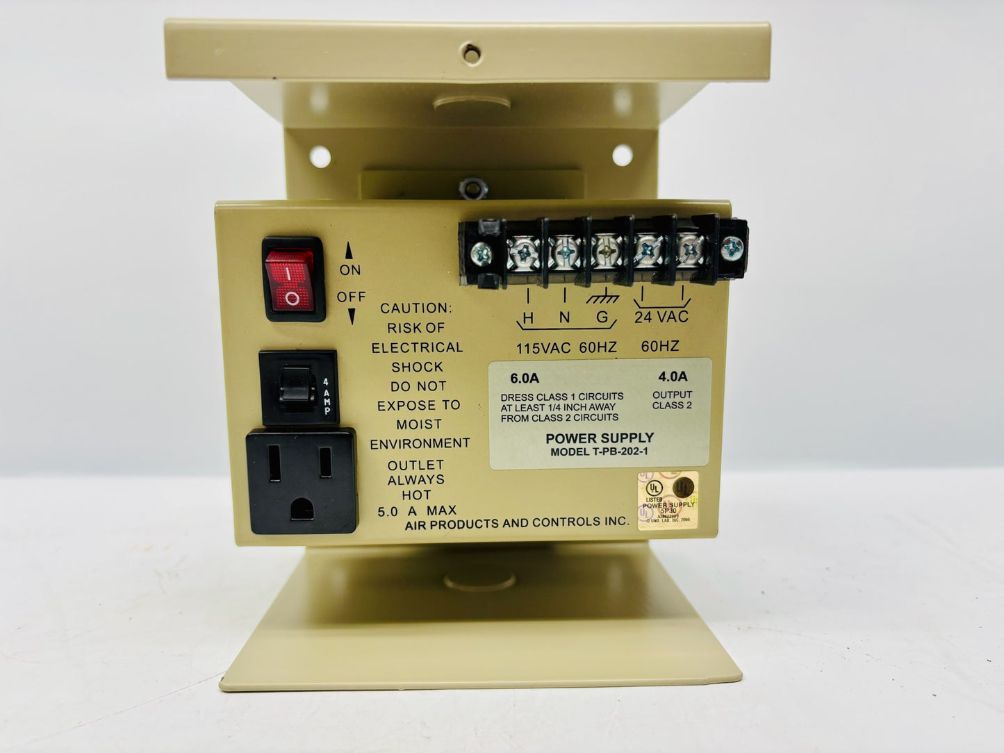 Air Products and Controls T-PB-202-1 Pressure Booster Regulator