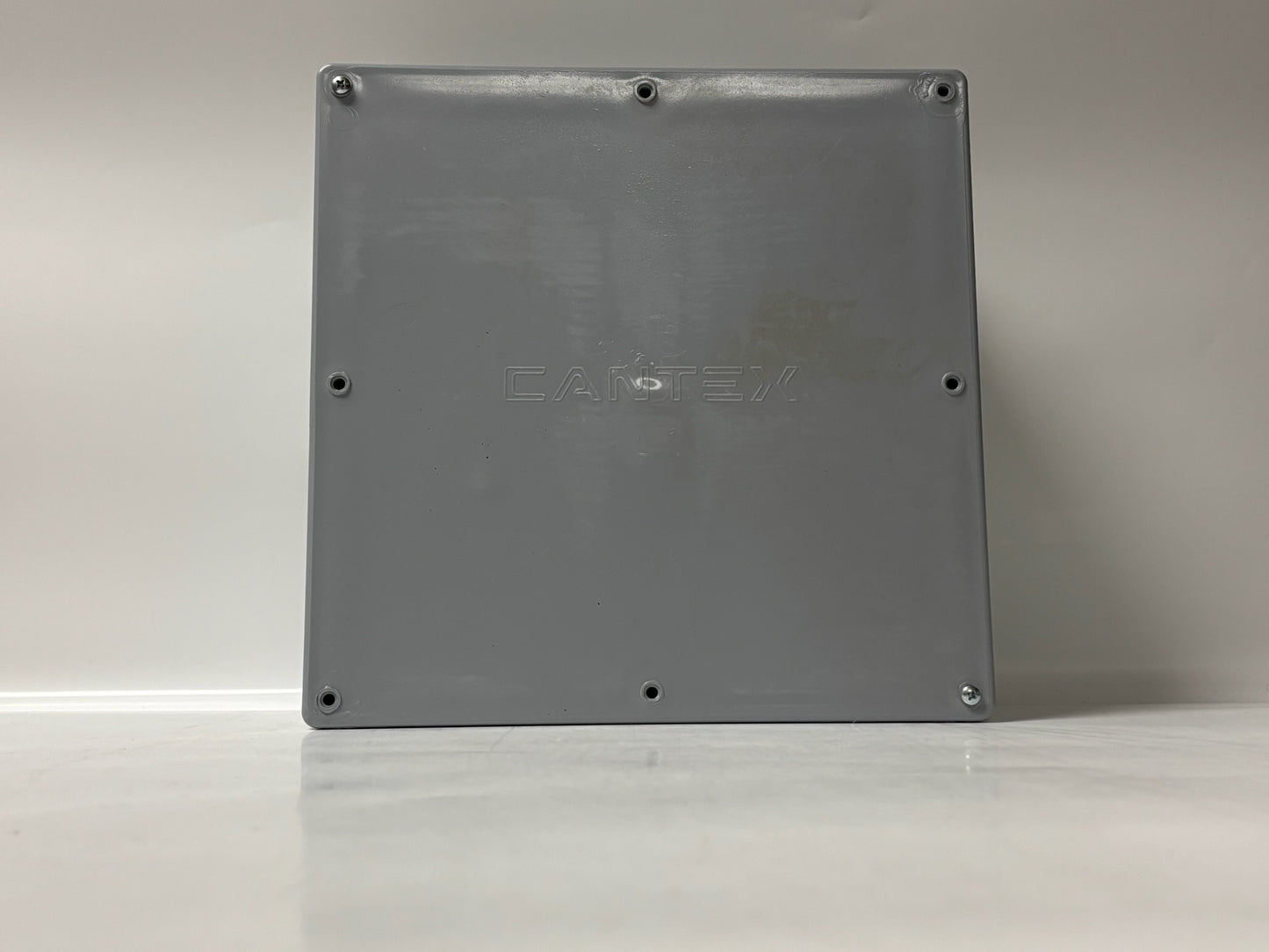 CANTEX 5133713 PVC Junction Box, 12x12x6, NEMA 4X, UL Listed