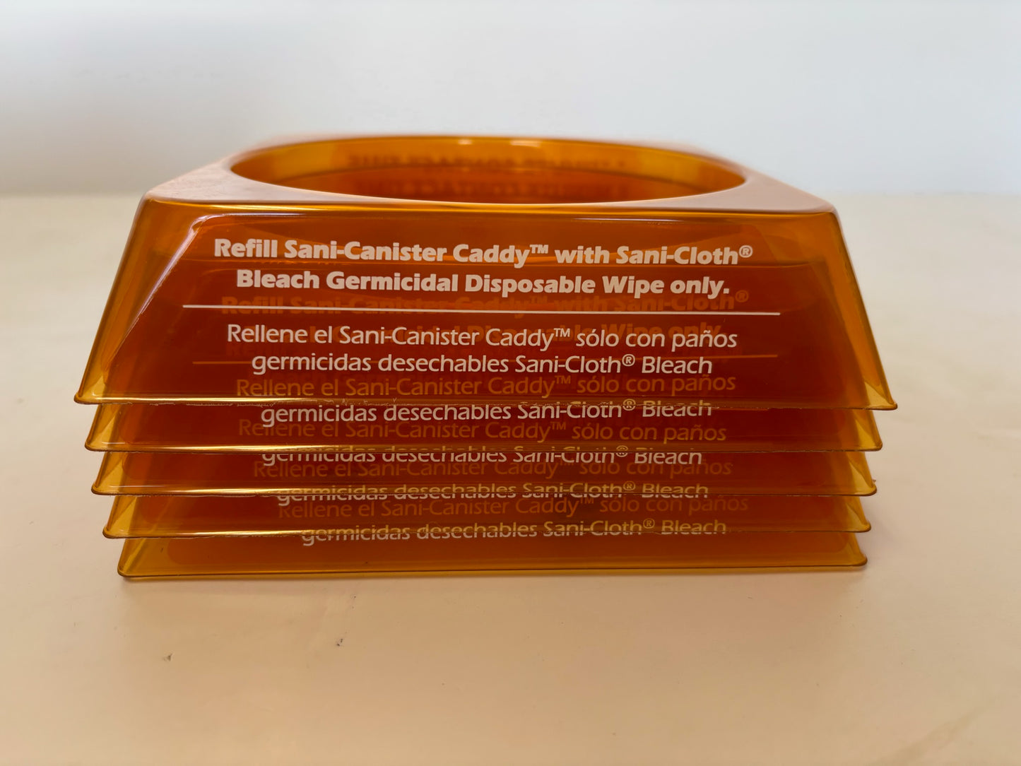New 5PK PDI P013101 Bleach Gemicidal Disposable Wipe Sani-Canisters