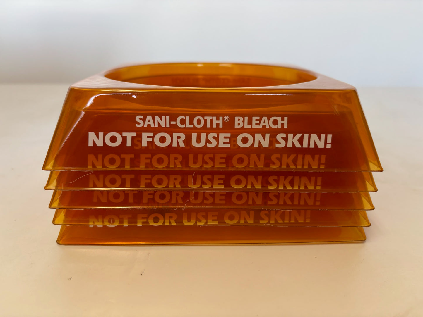 New 5PK PDI P013101 Bleach Gemicidal Disposable Wipe Sani-Canisters