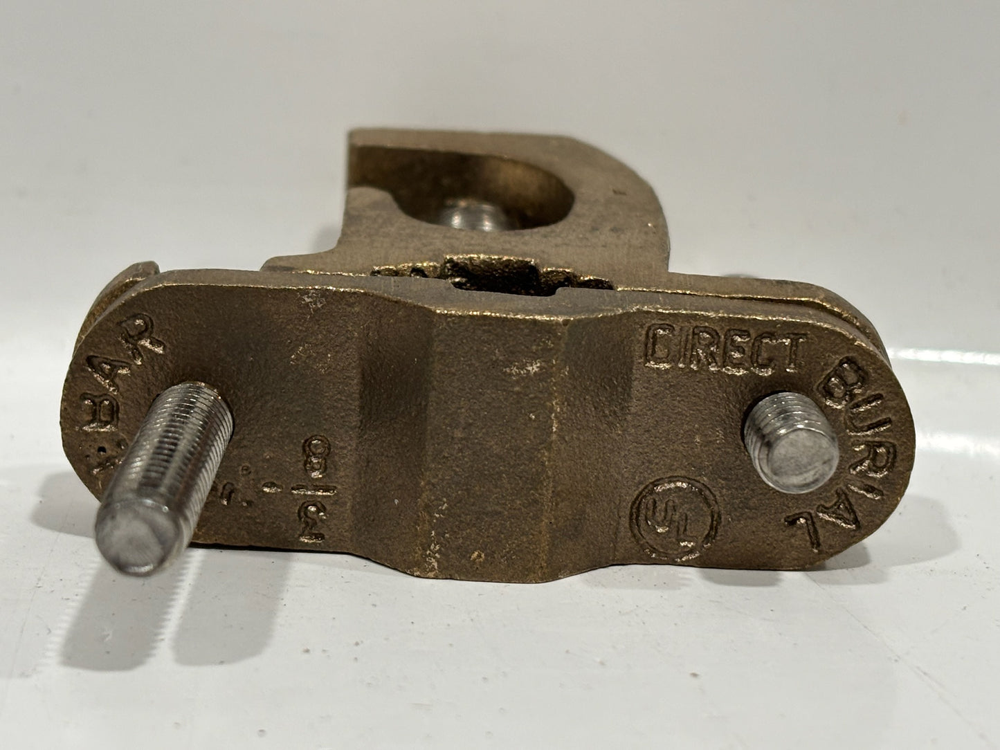 4 PK Galvan JRD-4/0 Direct Burial Ground Clamp for Rebar, Pipe, or Rod