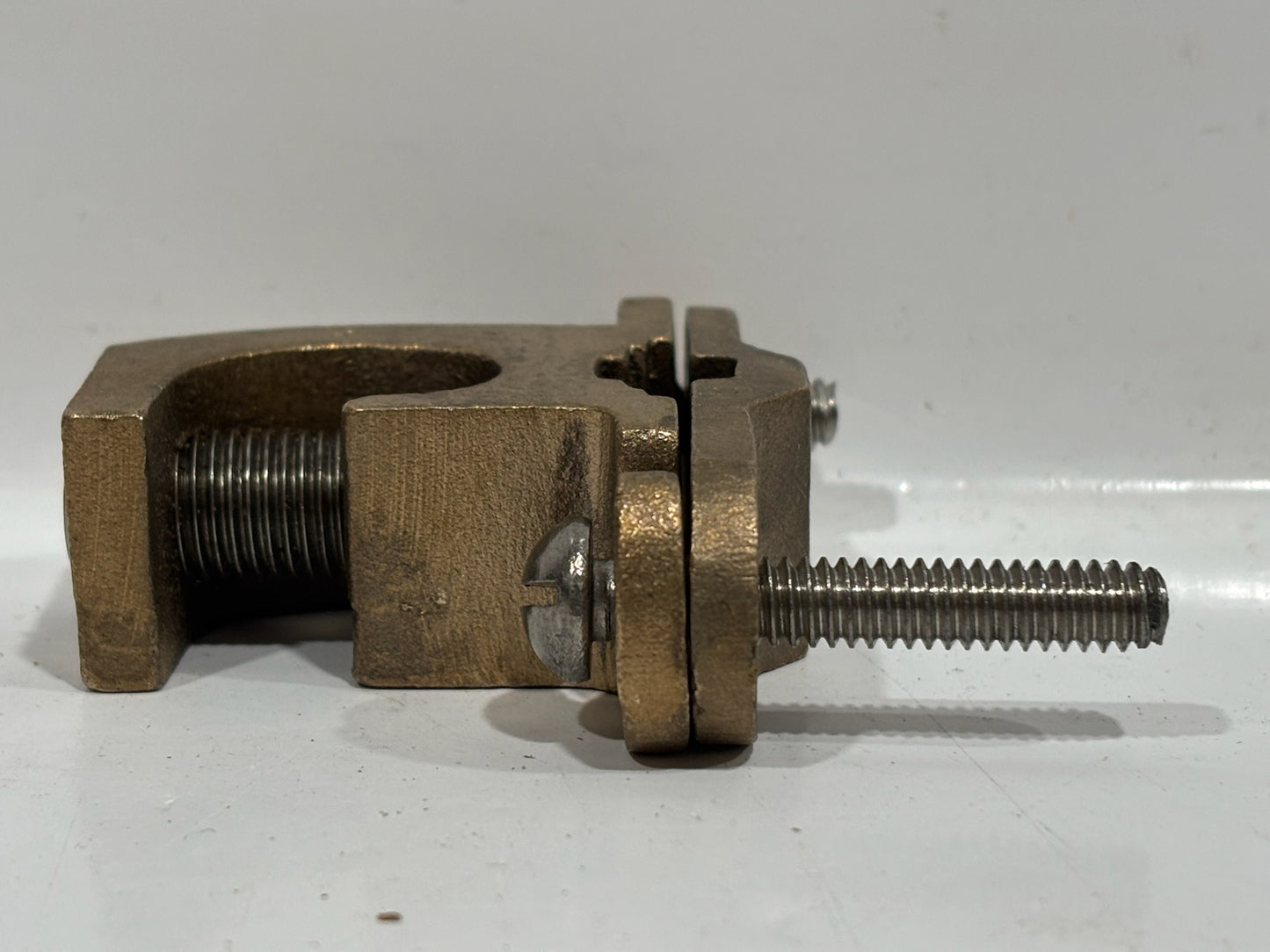 4 PK Galvan JRD-4/0 Direct Burial Ground Clamp for Rebar, Pipe, or Rod