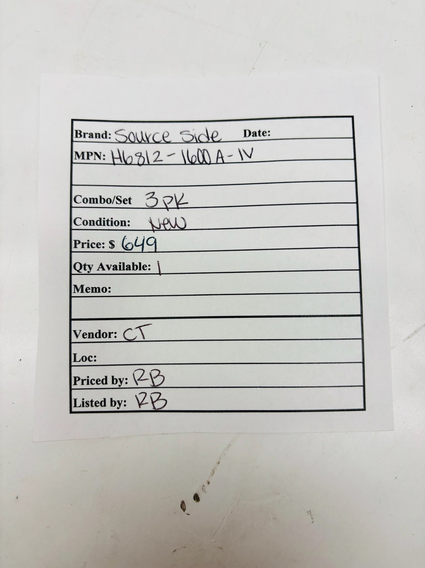 Veris H6812-1600A-1V Split-Core Current Transformer