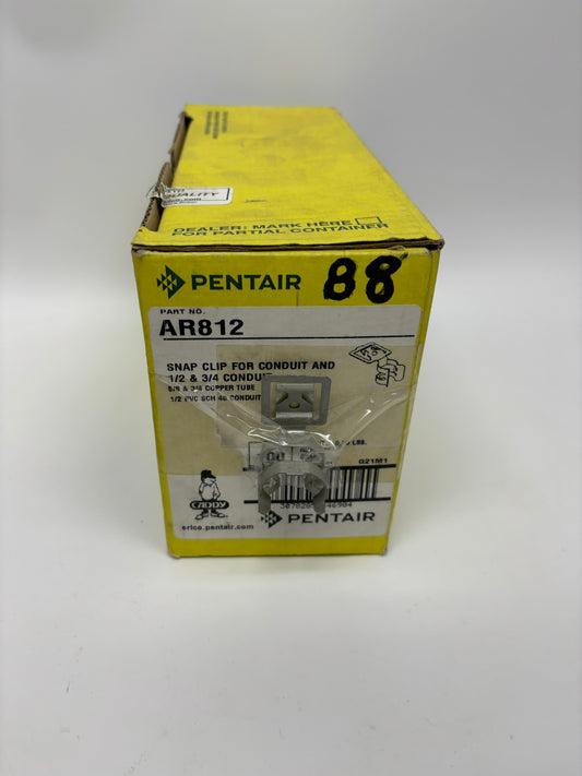 88 Pack Pentair Caddy AR812 1/2-3/4" Emt/Metal Stud Clip Through Stud Cable/ Conduit Type