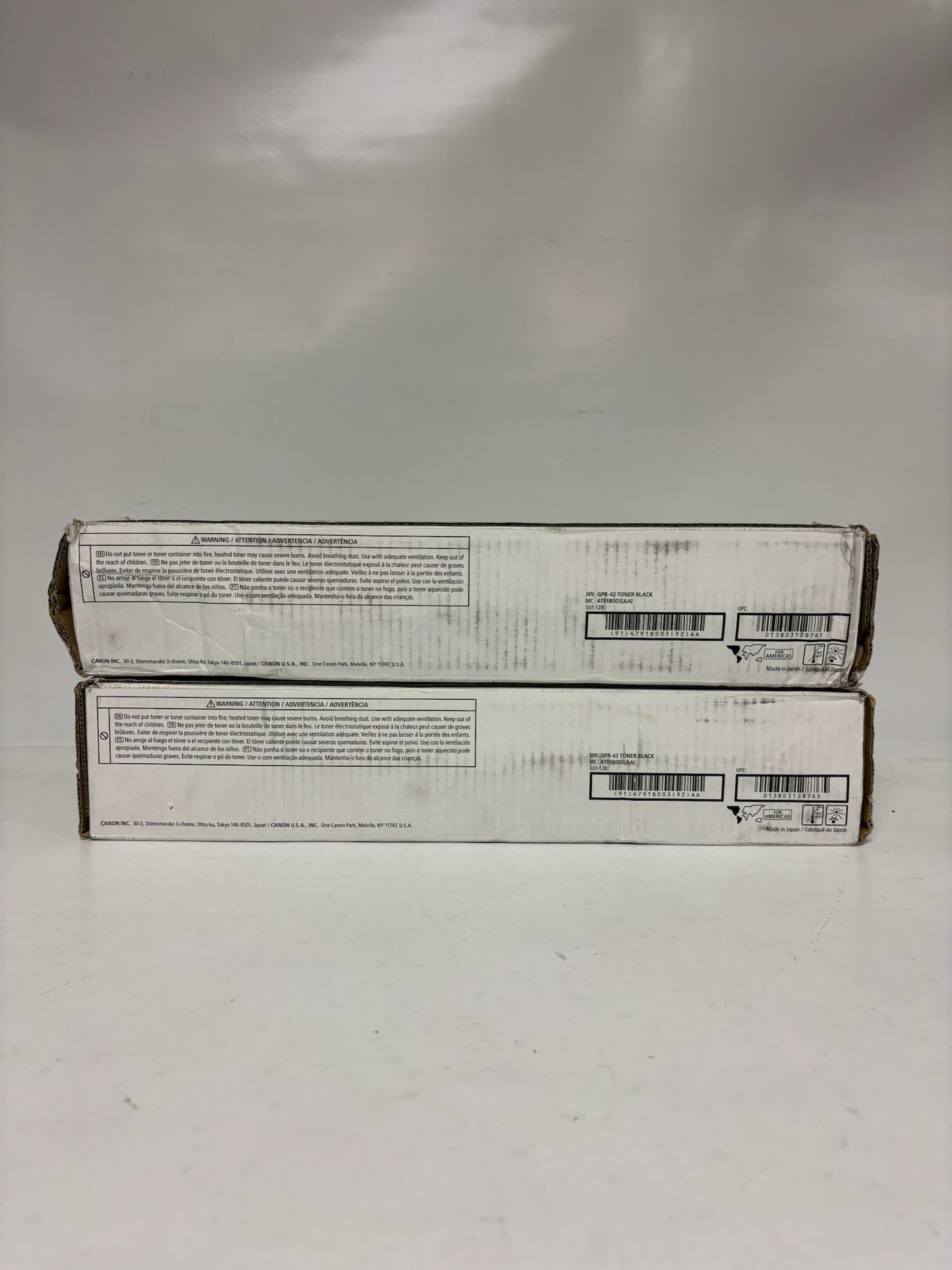 2 New OEM Canon iR ADVANCE 4045,4051,4245,4251 Black Toners GPR-42, 4791B003