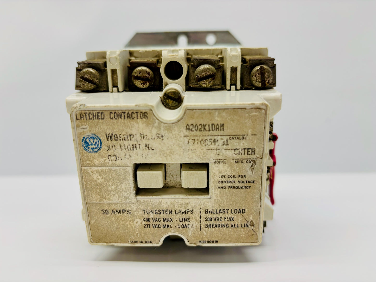 Westinghouse A202K1DAM 3-Pole Industrial Power Contactor