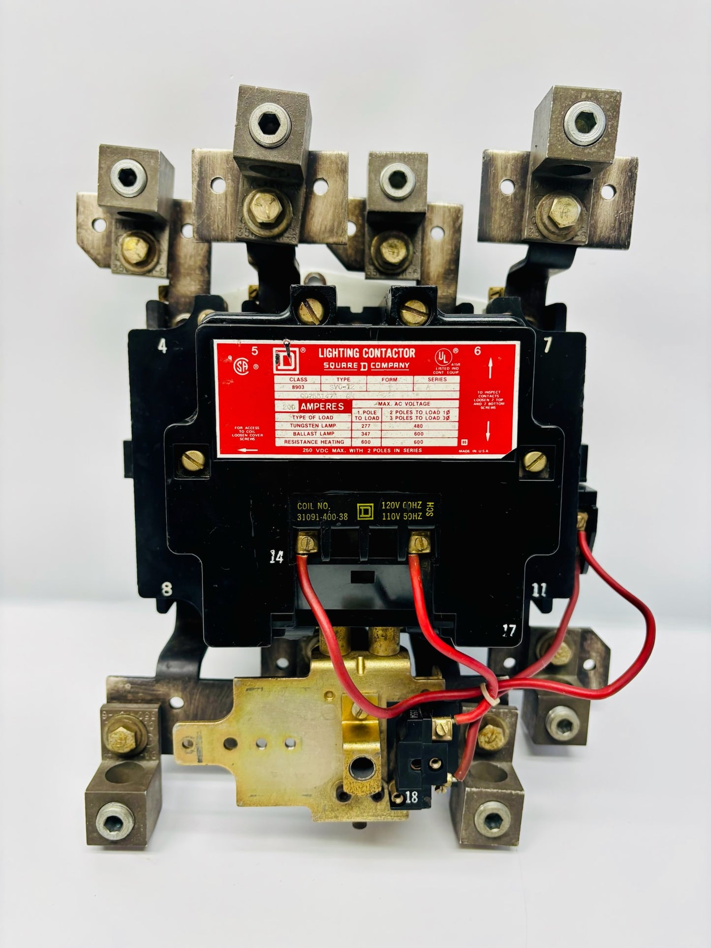 Square D 8903-SV012 Lighting Contactor