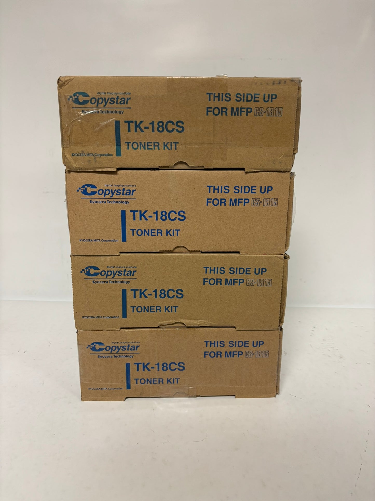 4 OEM Copystar CS1500, CS1815, CS1820 Black Toners TK-18CS (370QB012)