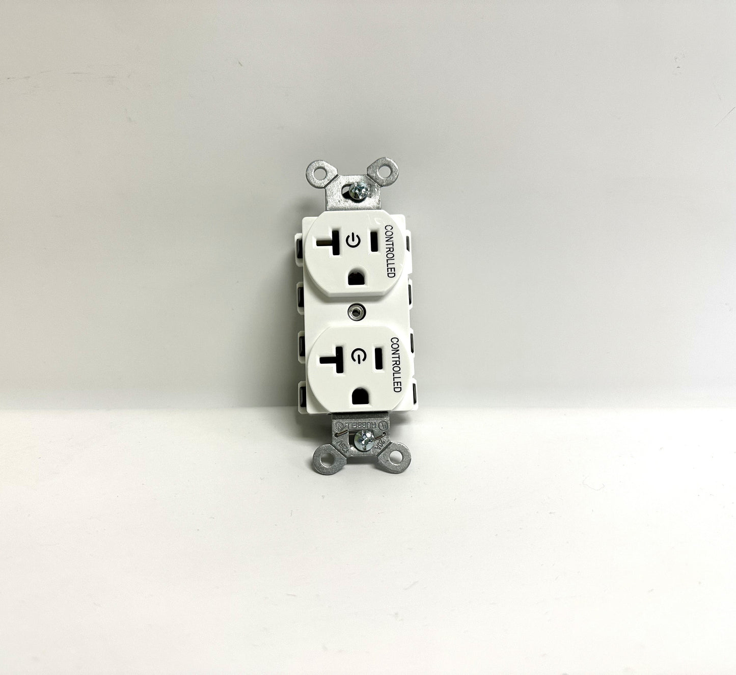 10PK Hubbell (SNAP5362C2W) Snap-Connect Controlled Receptacle, White