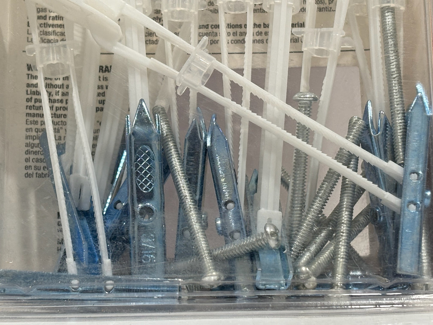3 PK Hillman 376362 3/16" Strap Toggle with #10x2½" Machine Screw, 12-Pack