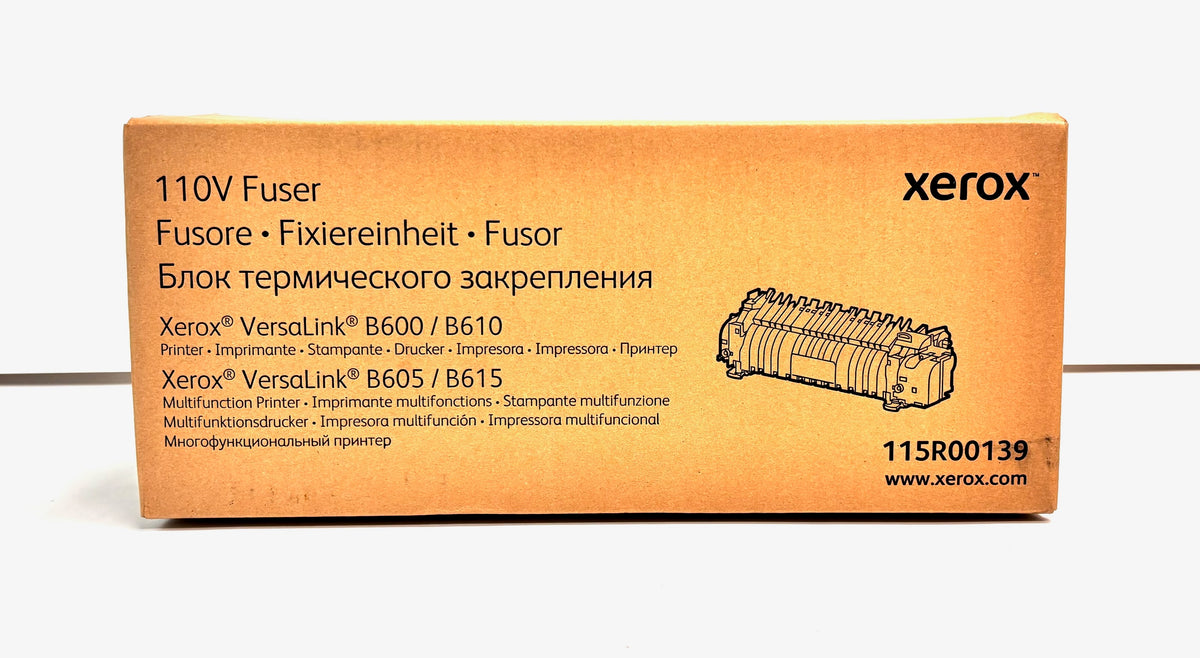 Genuine Xerox VersaLinkB600, B605 110 Volt Fuser Kit 115R00139