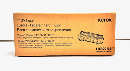 Genuine Xerox VersaLinkB600, B605 110 Volt Fuser Kit 115R00139