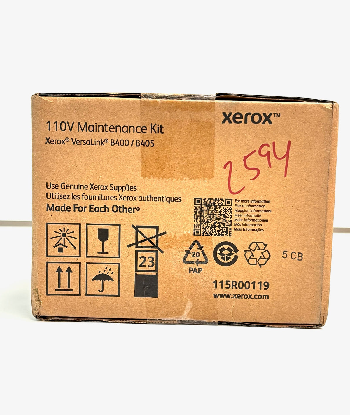 Genuine Xerox VersaLink B400, B400DN 110V Fuser Maintenance Kit 115R00119