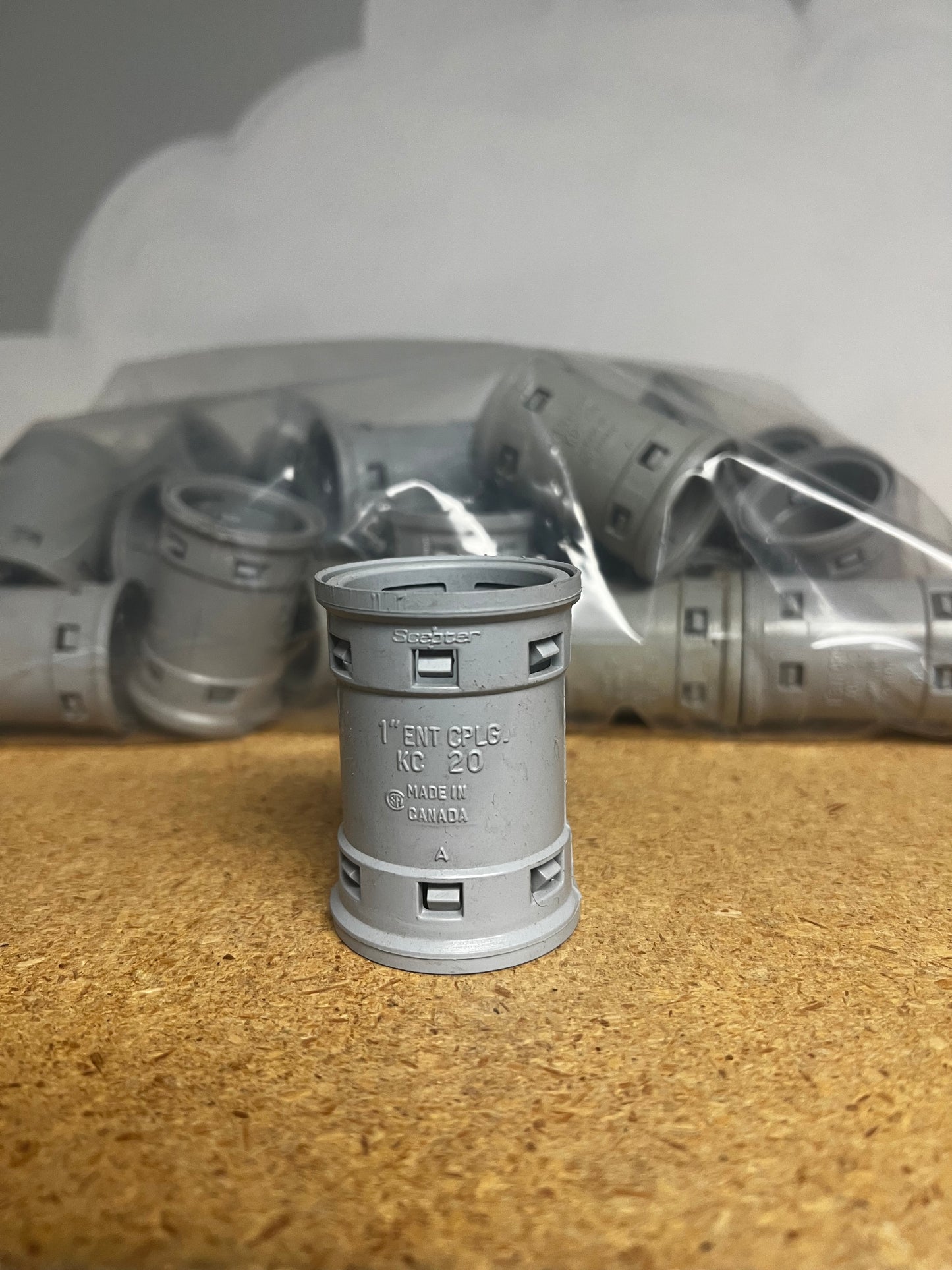 Pack Of 50 1" INCH Specter/Kwikon KC20 PVC ENT Gray Coupling (089002)