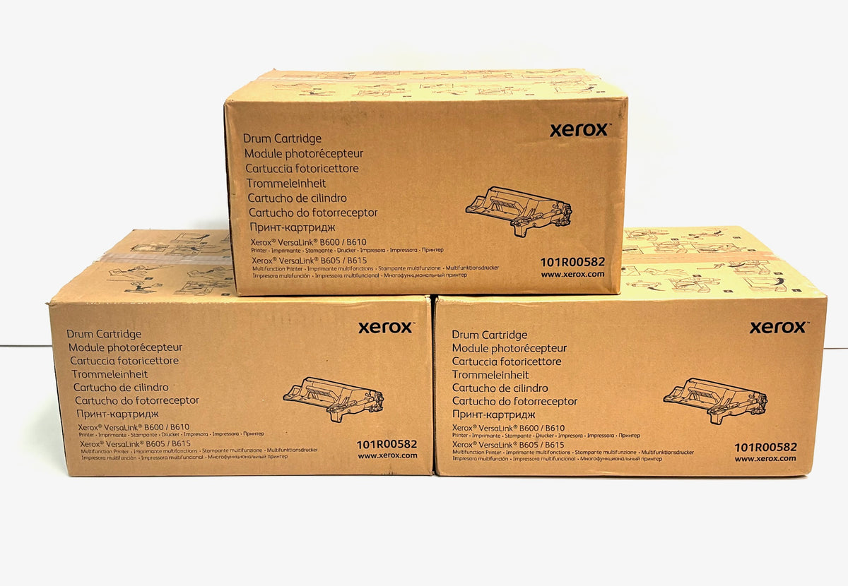 3 Genuine Xerox VersaLink B600DN,B615XTP,B610 Drum Cartridge 101R00582