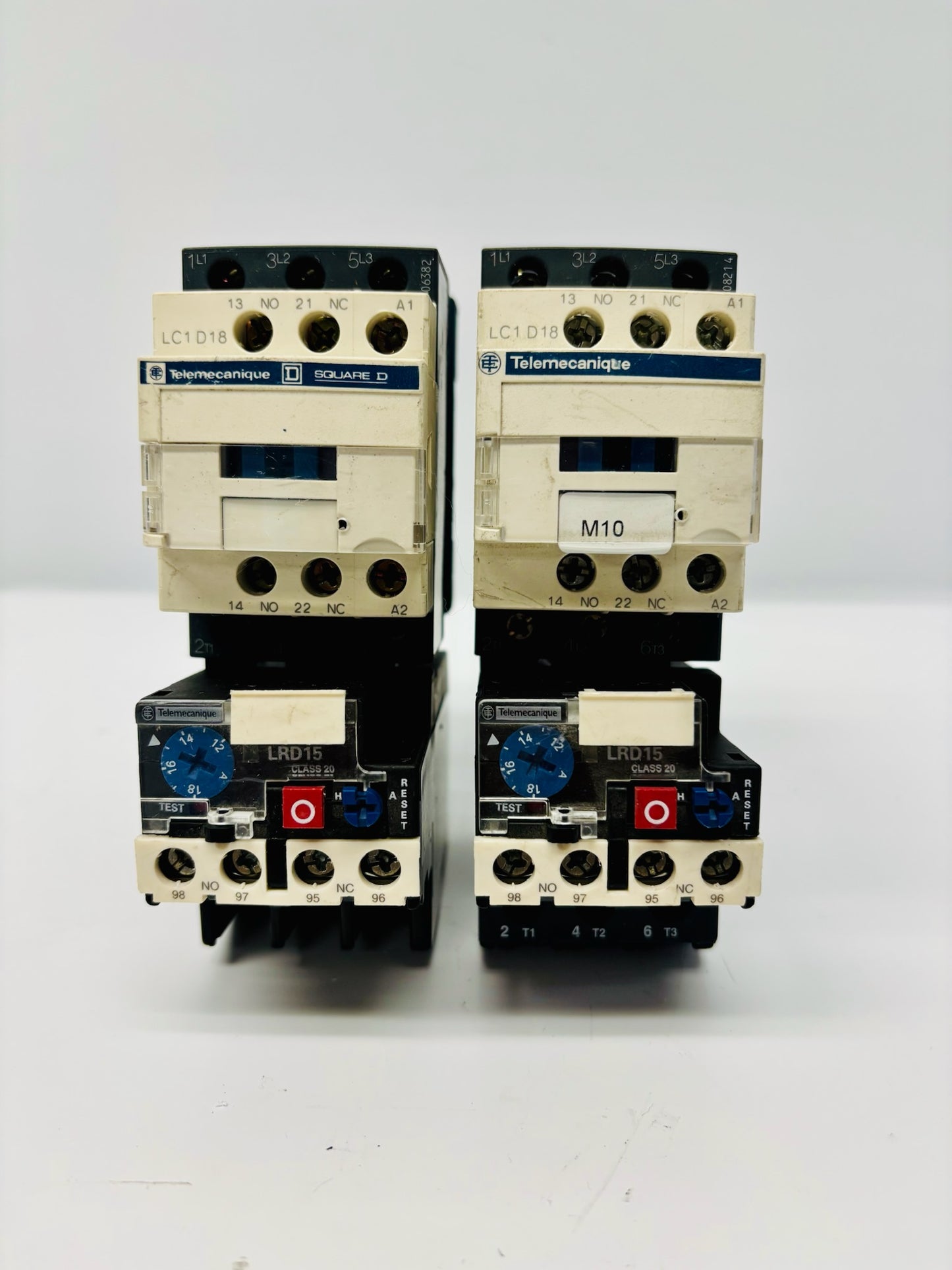 2 Pk Telemecanique LRD1521 Thermal Overload Relay 12–18 A