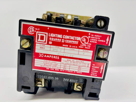 Square D 8903SM02 Motor Starter Relay / Contactor