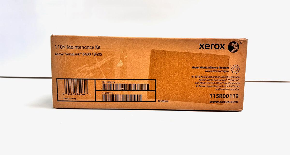 Cosmetic Genuine Xerox VersaLink B400dn, B405dn Maintenance Kit 115R00119- 110v