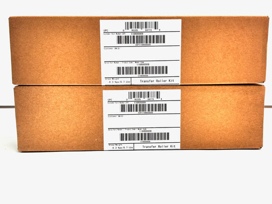 2 Genuine Xerox VersaLink B600DN,B600DXF Transfer Rollers 116R00009/676K57402