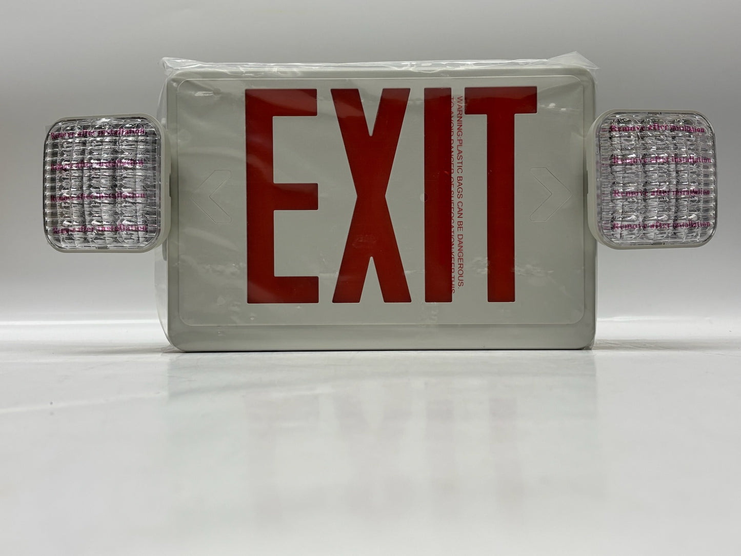 Elite ELX-LED-703 LED Exit & Emergency Light Combo with Battery Backup