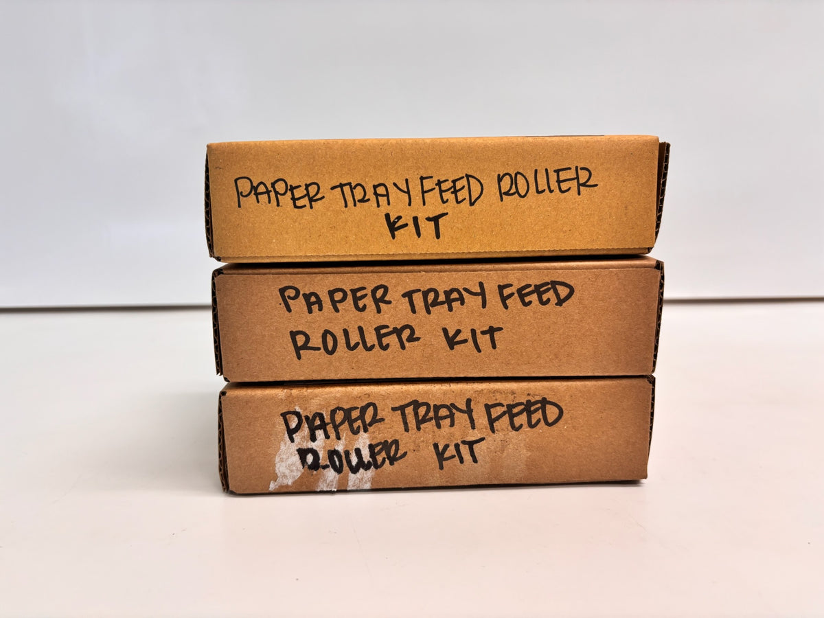 3 Genuine Xerox B605SF, B615XTF Paper Tray Feed Roller Kit 116R00010/676K57250