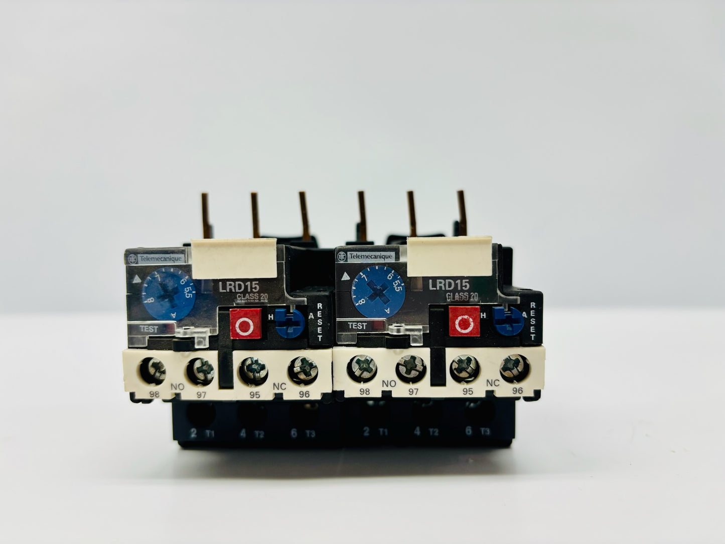 2 Pk Schneider LRD1512 Thermal Overload Relay 5.5–8 A 3‑Pole