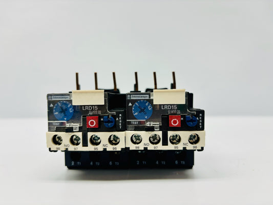 2 Pk Schneider LRD1512 Thermal Overload Relay 5.5–8 A 3‑Pole