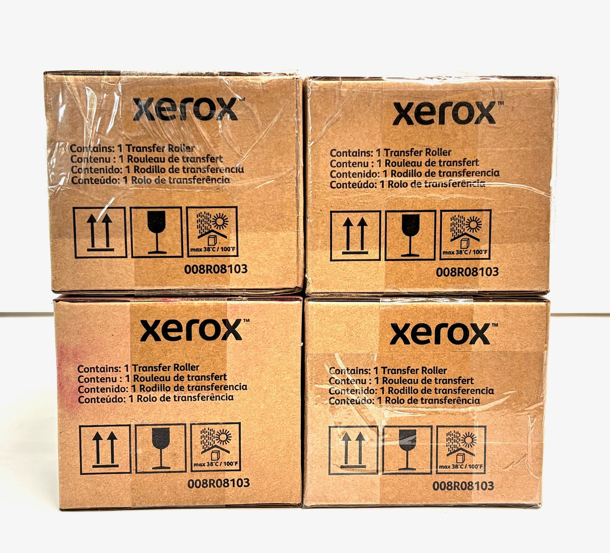 4 Genuine Xerox AltaLink C8130, C8170 2nd Bias Transfer Roller 008R08103.