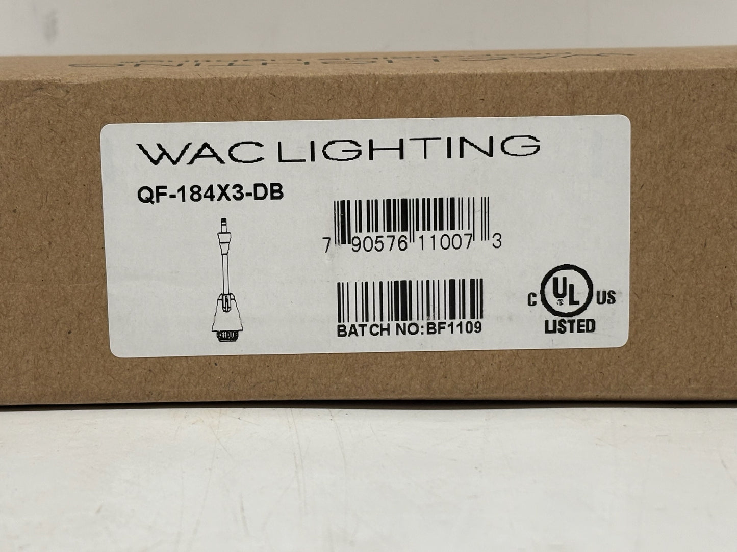 WAC Lighting QF-184X3-PT Kogel Quick Connect Fixture with 3" Stem Extension