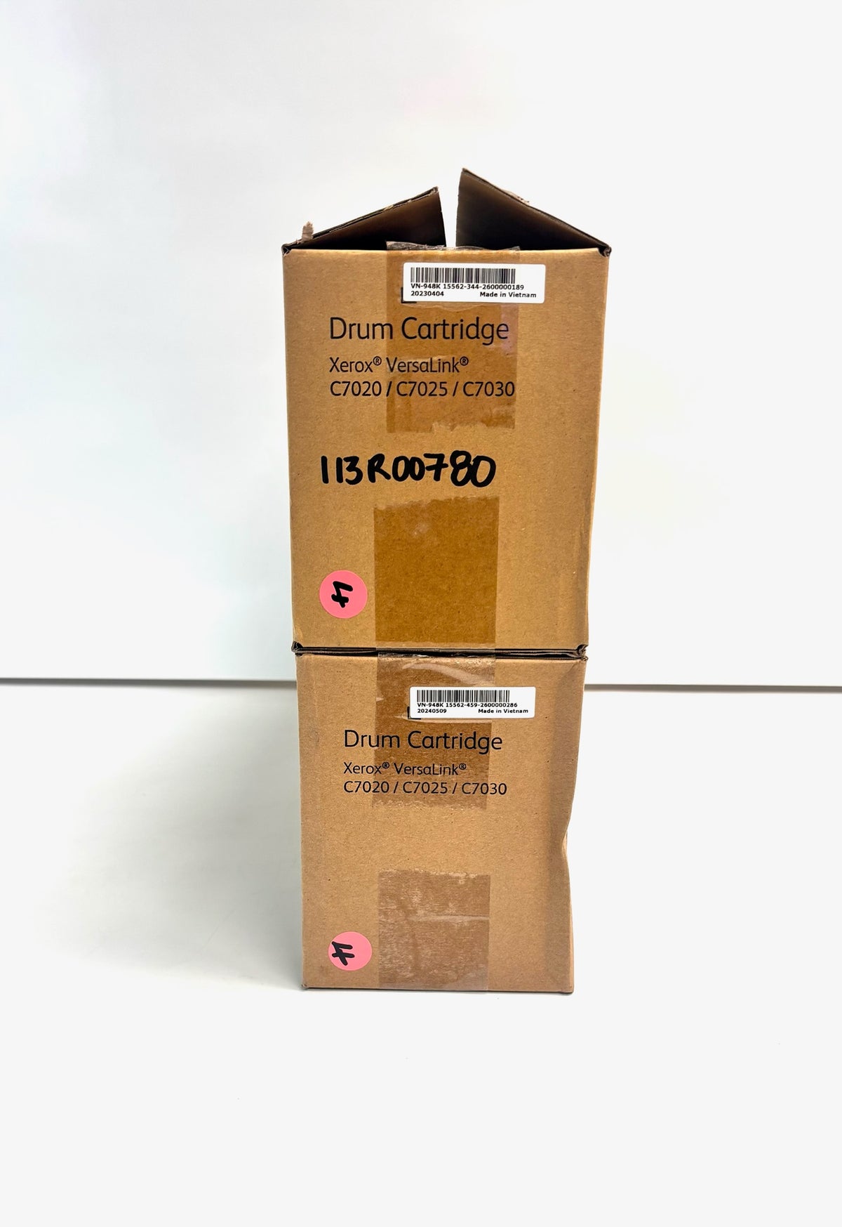 2 Open Sealed OEM Xerox VersaLink C7020, C7025 Drum Cartridge 113R00780