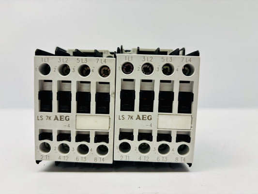 2 Pk AEG LS 7K-4 Four-Pole 30A Lighting Contactor