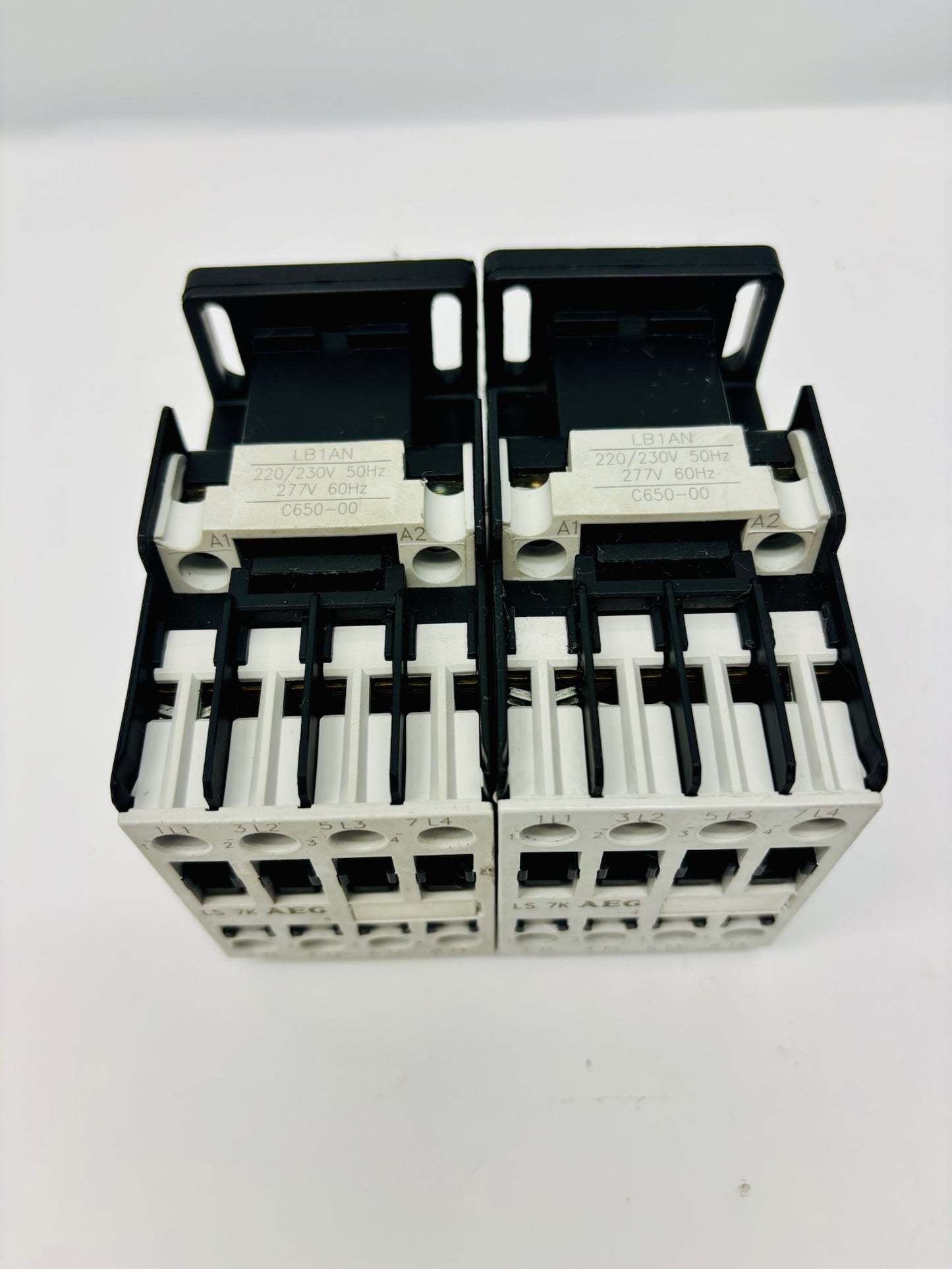 2 Pk AEG LS 7K-4 Four-Pole 30A Lighting Contactor