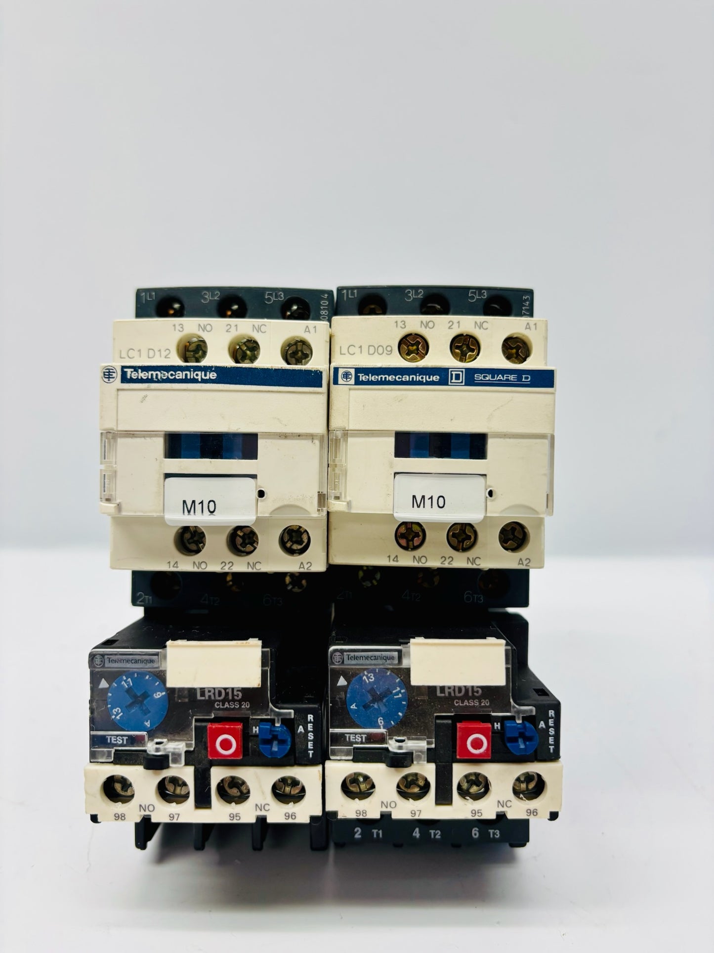 2 Pk Schneider LRD1516 9–13A Thermal Overload Relay