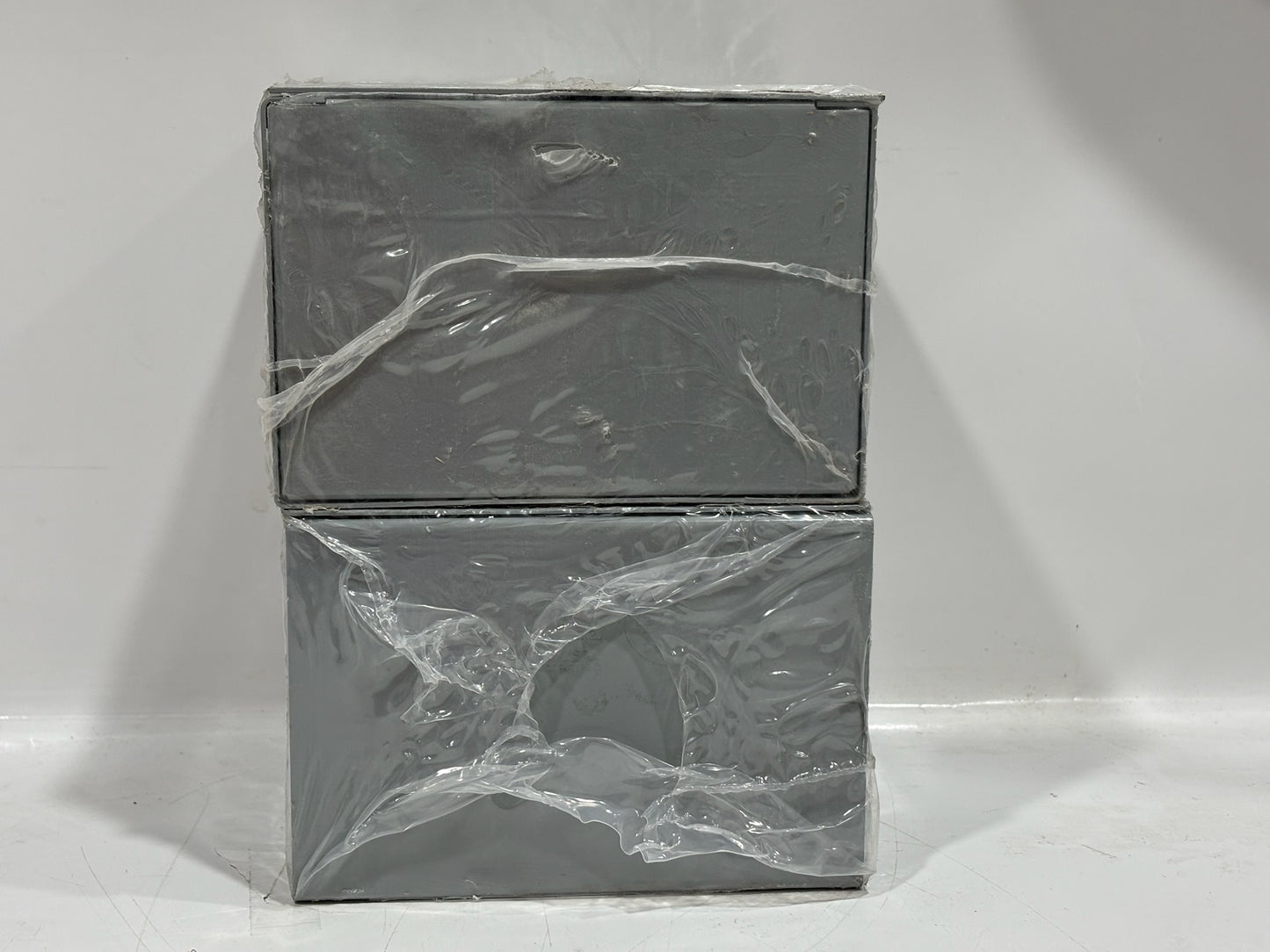 2 PK Cooper 664SC-NK 6x6x4 Steel Junction Box, No Knockouts, NEMA 1 Rated