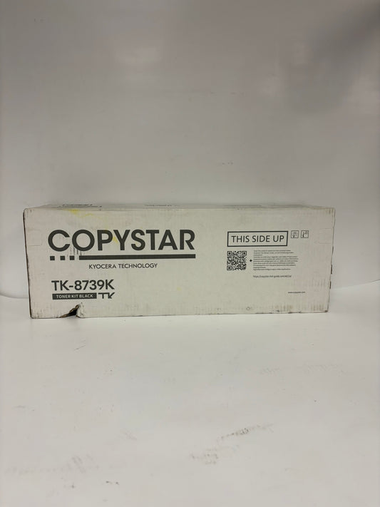 Genuine Kyocera TASKalfa 7052ci, 7353ci, 8052ci, 8353ci Black Toner TK-8739K