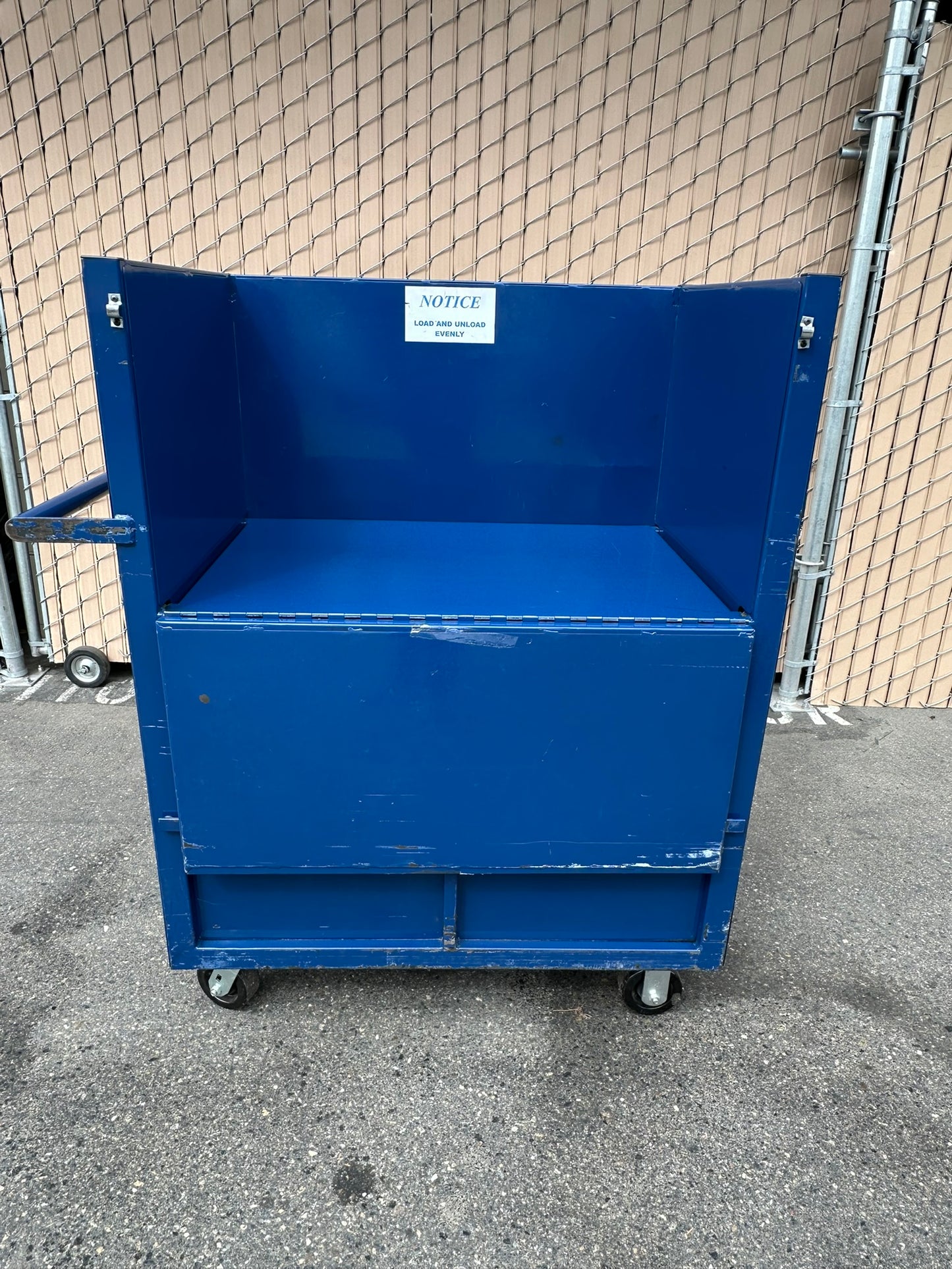 Ergonomic Specialists Spring Actuated & Self Leveling Ergo Platform Truck Cart
