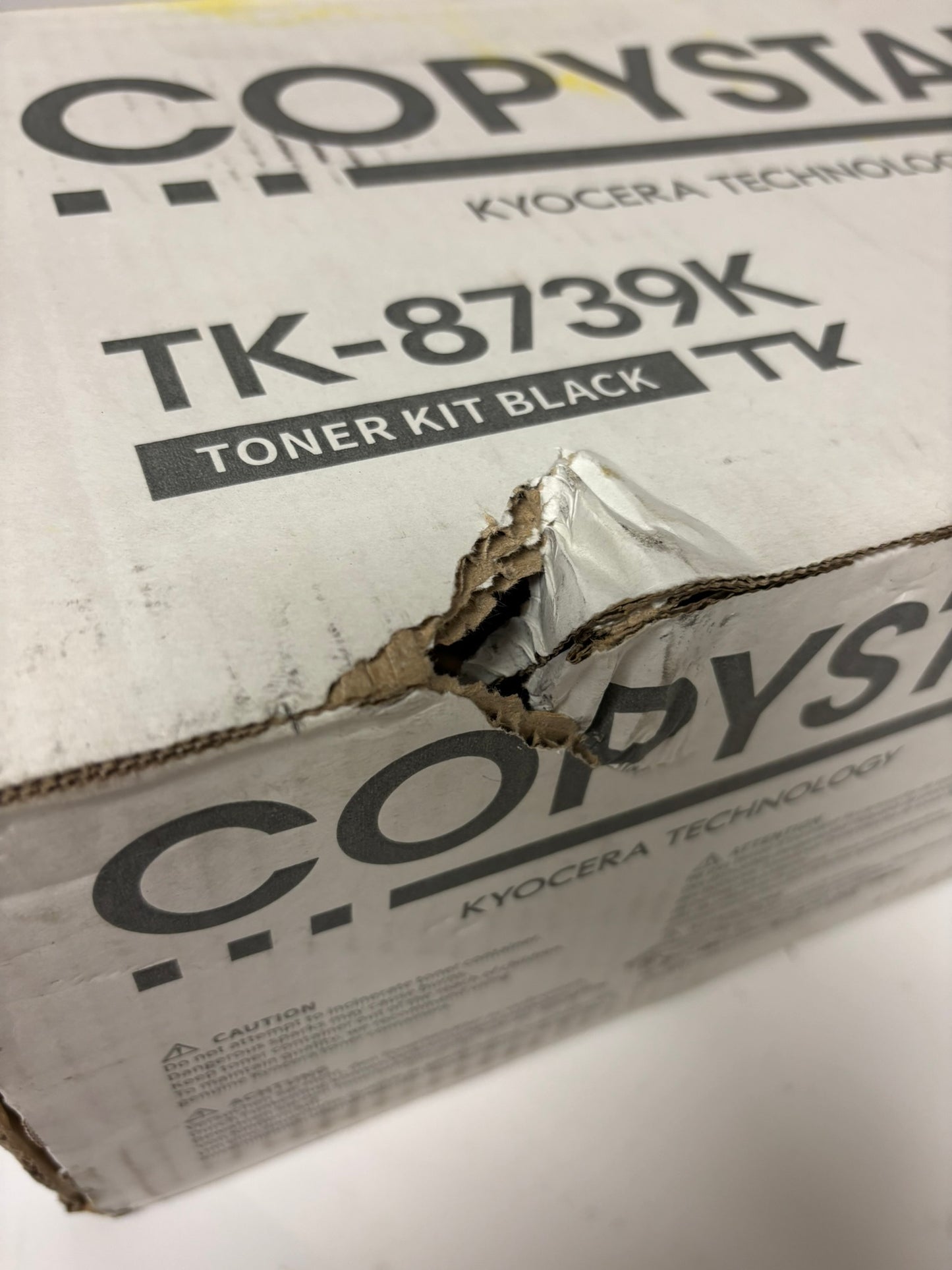 Genuine Kyocera TASKalfa 7052ci, 7353ci, 8052ci, 8353ci Black Toner TK-8739K