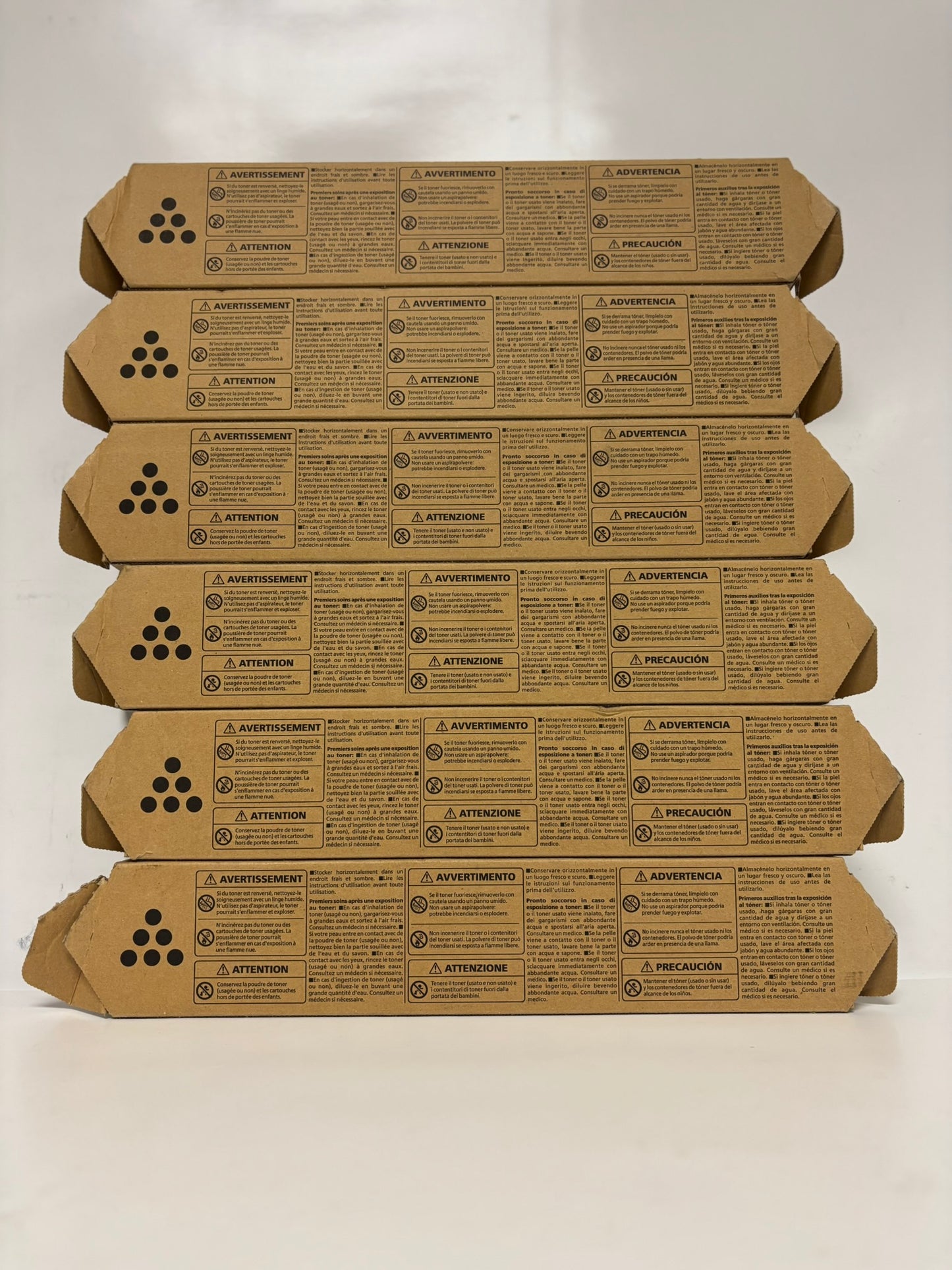6 Genuine Ricoh MP 305SPF Black Toner Cartridges 842141 Same Day Ship