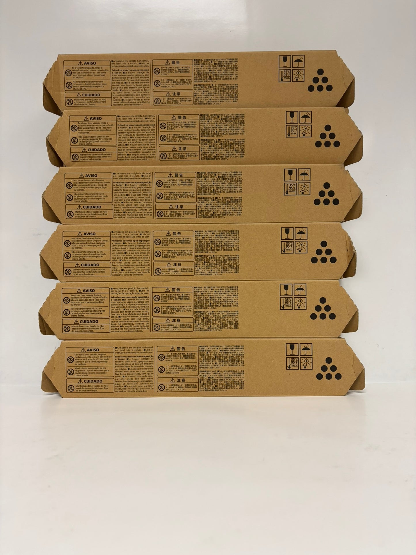 6 Genuine Ricoh MP 305SPF Black Toner Cartridges 842141 Same Day Ship
